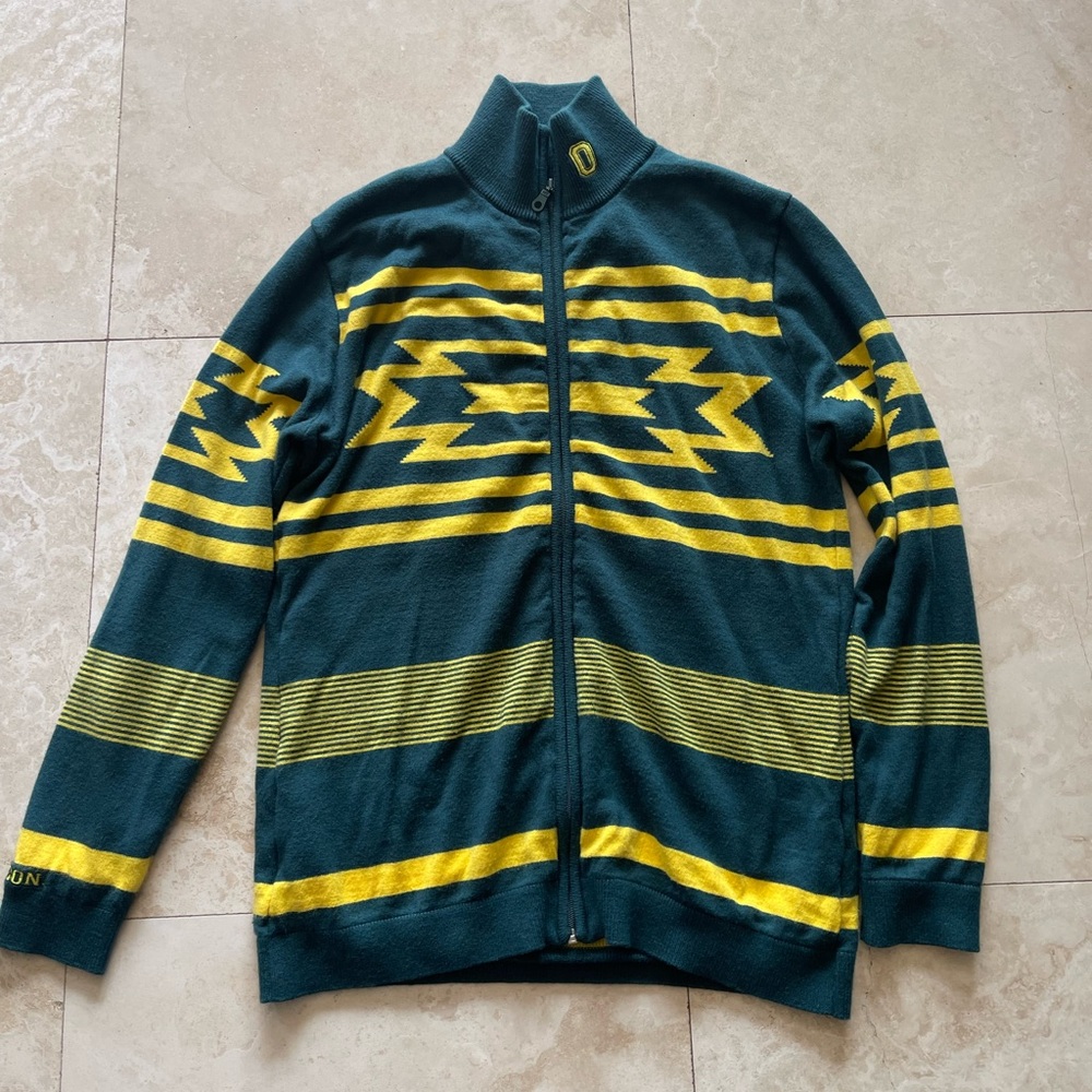 Oregon Ducks Women's Zip-Up Sweater Jacket